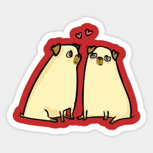 Pugs Lover Sticker